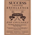 Chickering   Sons Quarter Grand Piano Boston C1905 Victorian Ad D12