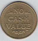 Rare - Funntasia Arcade Token - Miniature Golf - Vintage - Brass Token