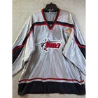 Minnesota Thunder Aaa Hockey Jersey Adult Xl K1 Sportswear Silver Usa Made  1
