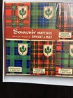 Bryant   May Tartan Match Box Match Book
