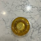 Vintage Amber Glass Ashtray