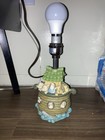 Vintage Hand-painted Resin Noah   s Ark Nursery Accent Lamp