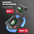 Digital Angle Finder With Electronic Laser - 4-side Strong Magnetic Angle Gauge
