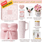 Mothers Day   Birthday Gifts For Women - Get Well Soon 40 Ounce  Pink-rose
