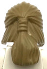 Lego New Dark Tan Minifigure Hair Pulled Back Pony Tail Wig Piece