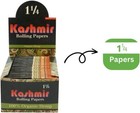 Organic Hemp Rolling Papers 1-1 4 Size 32 Leaves Per Pack  10 Pack Box 