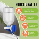 Choco Nose H128 No Drip Guinea Pig Water Bottle Best Small Animal Wire Cage