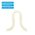 240pcs Quilling Strips Paper 3mm X 39cm Origami Paper Cream
