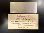 2-vintage Lot   Bernard s Herringbone   Ideal Perforation Gauges  Paper   Metal