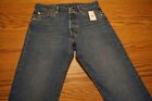 Nwt Men s Levi Jeans 501 Multiple Sizes  93 Straight Button Fly Premium  98