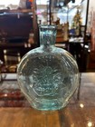 Vintage Aqua Poppy Museum Edition Herb Of The Month 6 5  Clevenger Emboss Bottle