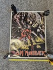 Vintage 1983 Iron Maiden Number Of The Beast Poster Metal Band Tour 18x23