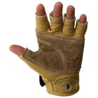 Metolius Belay 3 4 Finger Climbing Leather Gloves Unisex Color Natural Small