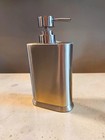 New Without Tags Stainless Steel Soap Dispenser And Tissue Box Cover Set