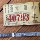 Vtg Lot Utah 1957 Metal Hunting Big Game Tag 1954 Fish Bird License Mid Century