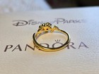 Pandora Disney Belle Rose Ring Cubic Zirconia 14k Gold-plated