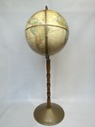 Vintage 80   s Ussr Cram s 36  Tall Floor Stand Imperial World 12  Globe