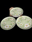 Oneida Felicia Homemaker Series 45-piece Dinner Set For 8 Daisy Avacado Green