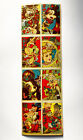 Disney Mickey Mouse Dumbo Donald Duck    menko    Vintage 1950 s Uncut Sheet Japan