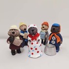 Jug Band Christmas Decorations Resin Otters Muppet Emmet Otters Statue Christ   
