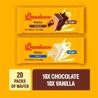Bauducco Chocolate   Vanilla Wafer Cookies - Convenient 20 Count pack Of 1 