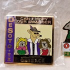 Outback Steakhouse State City Lapel Hat Pin Lot Desoto Vegas And More