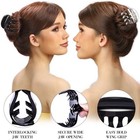 Rc Roche Ornament 6 Pcs Womens Plastic Jaw Claw Comb Clamp No Slip Grip Claws   