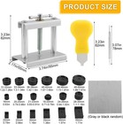 Watch Press Tool Set - Case Closer With 18 Molds  Crystal Press  Battery Replace