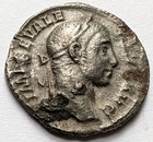 Severus Alexander Ar Denarius Ad 229 Rome Mars Ancient Roman Silver Coin