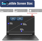 15 6 Inch Laptop Screen Protector Tempered Glass Compatible With Other