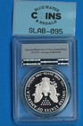 2016-w  1 Silver American Eagle Pcgs Pr70 Dcam 30th Anniversary Flag Slab-095