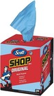 Blue Shop Towels Box 200 Sheets Ultra-strong Multi-purpose Cleaning