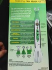 Rocket Tens Therapy Pain Relief Pen - Silver green - New In Box