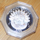 Hopi Tribe American Indian 1971 Tribal Series  999 Silver Medal Token Coin