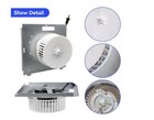 Nutone Broan 97017705 Fan Motor   Blower Wheel Assembly Ventilation Bath 8663rp