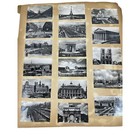Vintage 1951 Europeantravel Scrapbook France Italy Norway Sweden Photo Postcards