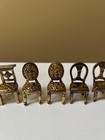 Godinger Silver Art Antique Chair Placecard Holders Set Of 8 Fine Dining