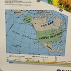 17  X 22  Rand Mcnally Markable Map Of The United States   World Two-sided