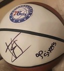 Vj Edgecombe Signed Philadelphia 76ers Logo Nba Basketball Proof Coa Go Sixers 