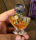 Vintage Guerlain Shalimar Parfum 3 4 Oz Purple Velvet Box Partially Full