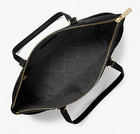 Brand New Michael Kors Charlotte Large Tote Bag     Saffiano Leather  black 