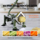 French Fry Cutter Stainless Steel Potato Vegetable Slicer Chopper 3 Blades