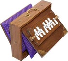 12  Teak Wood Shruti Box  Musical Instrument Shruti Box With Bag  440hz Tuned