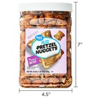 Great Value Peanut Butter Filled Pretzels 24oz     Crunchy  Resealable Snack