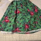 Traditional Authentic Hand-made Girl   s Polish Folk Skirt  top And Head-dress   