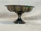 Vintage Wm A Rogers Oneida Silver Plated Footed Bowl Compote Dish Candy Bowl