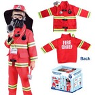 13 Piece Kids Fireman Costume Firefighter Dress-up Toy Set For Children Boys    