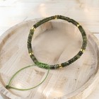 Natural Nephrite Jade Tube Beads Minimalist Bohemian Adjustable Rope Bracelet