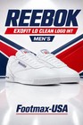Reebok Exofit Lo Clean Logo Int  - 100000169 - White   Royal  men s 