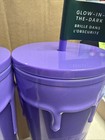 2   -starbucks  Tumbler Glow-in-the-dark Purple Slime Halloween Venti Cold Cup